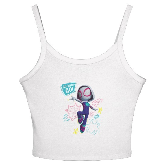 Marvel Spidey And His Amazing Friends Ghost Spider Women's Spaghetti Strap Tank Top