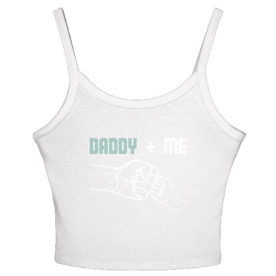 Daddy and me Women's Spaghetti Strap Tank Top