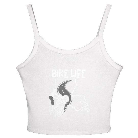 BIKE LIFE Classic Women's Spaghetti Strap Tank Top