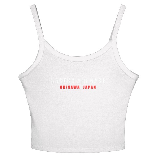 Kadena USAF Okinawa Japan Women's Spaghetti Strap Tank Top