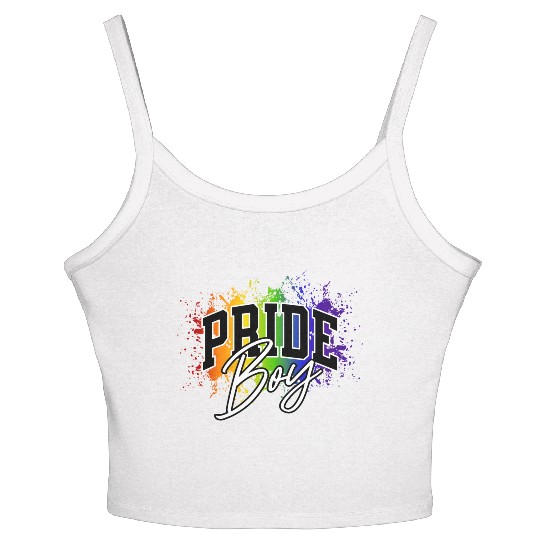 Love Is Love Pride Colors Of Rainbow Equality fun Women's Spaghetti Strap Tank Top