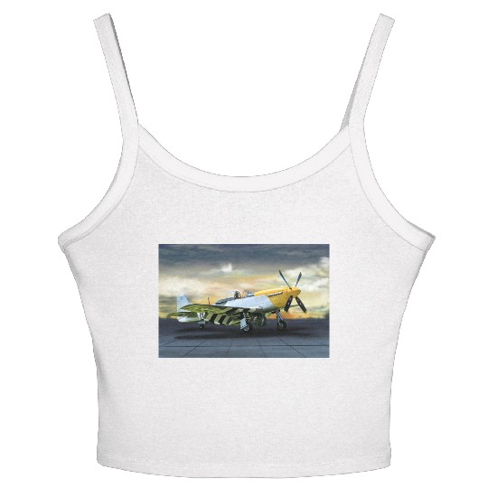 P-51 Women's Spaghetti Strap Tank Top