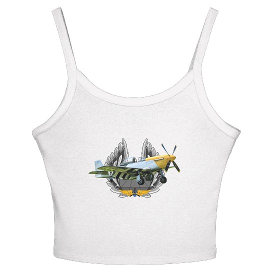 P-51 Women's Spaghetti Strap Tank Top