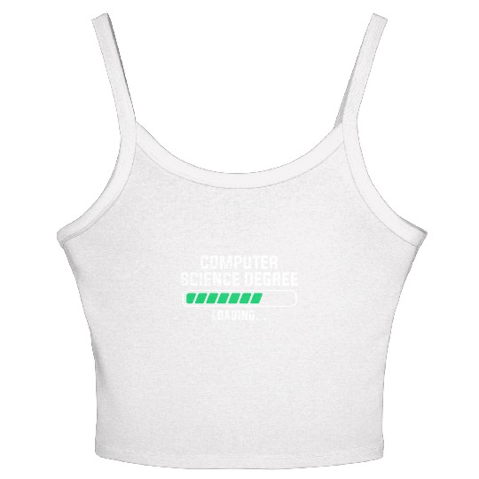computer science degree Women's Spaghetti Strap Tank Top