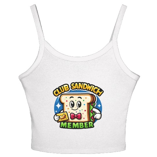 The Club Sandwich Member Women's Spaghetti Strap Tank Top