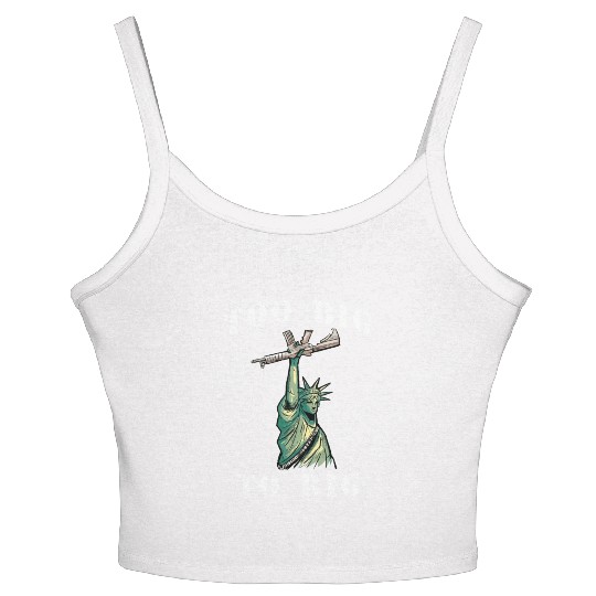 Too Big to Rig 2024 Trump Saying Trump 2024 Women's Spaghetti Strap Tank Top