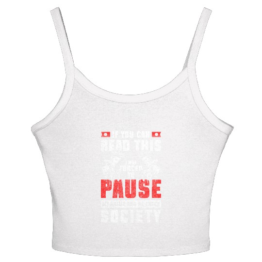 Manga Asia Asian Waifu Women's Spaghetti Strap Tank Top