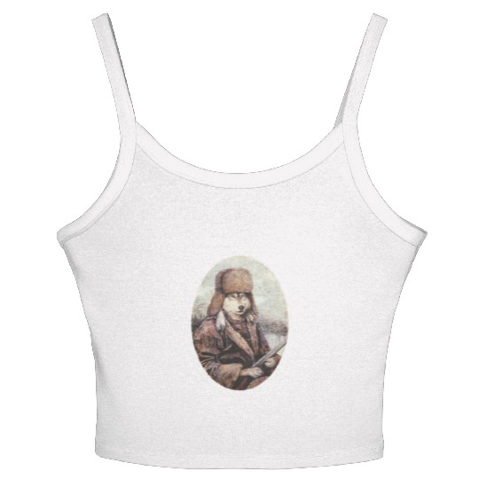 Mountain Wolf(1) Women's Spaghetti Strap Tank Top