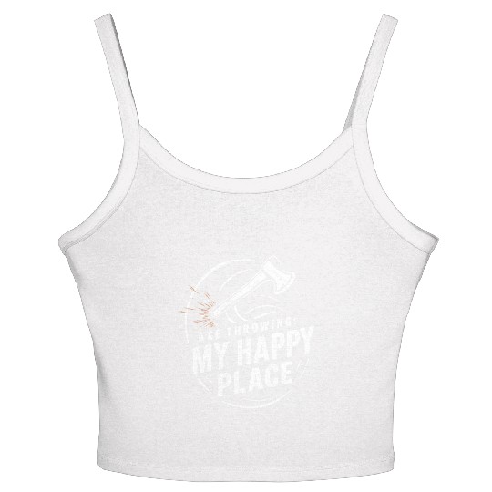 Axe Throwing Enthusiasts Championship Precision Women's Spaghetti Strap Tank Top