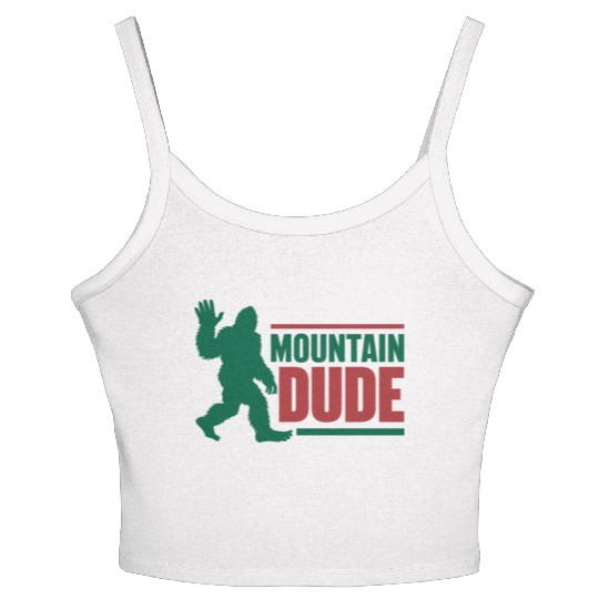 Mountain Dude Women's Spaghetti Strap Tank Top