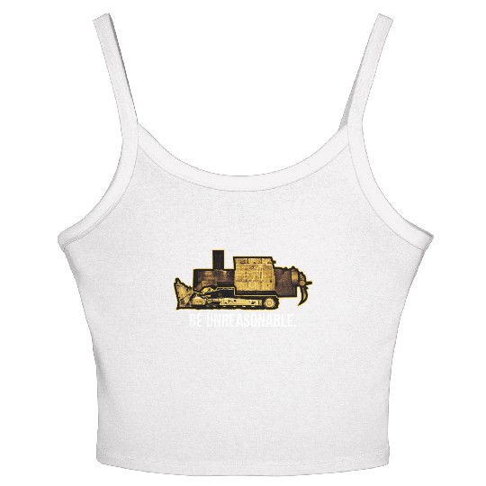 Killdozer: Be Unreasonable, Marvin Heemeyer Women's Spaghetti Strap Tank Top