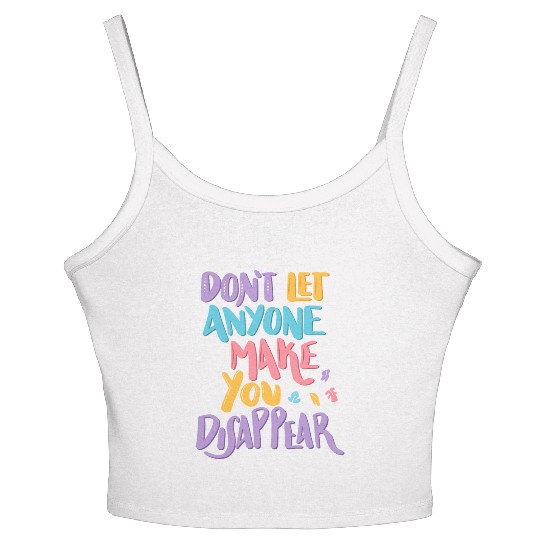 HEARTSTOPPER Quote Mr Ajayi Don t let anyone make Women's Spaghetti Strap Tank Top
