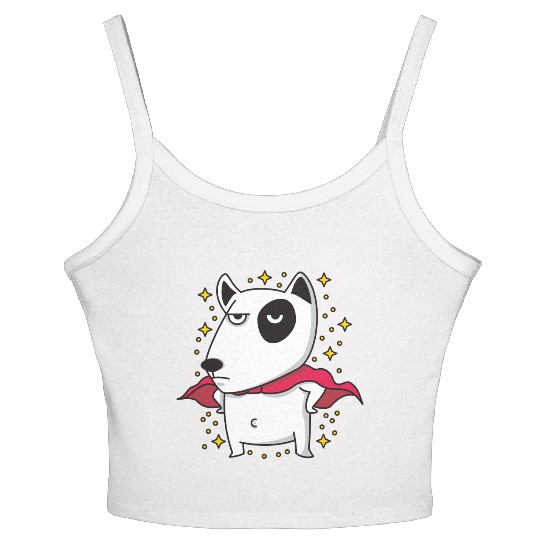 Super Bull Terrier Women's Spaghetti Strap Tank Top