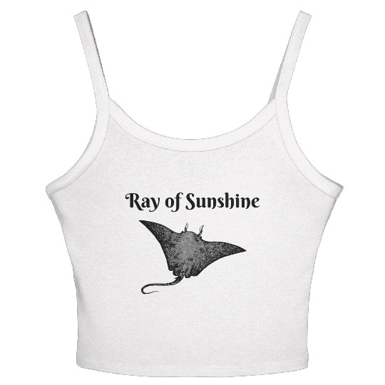 Ray of Sunshine Women's Spaghetti Strap Tank Top