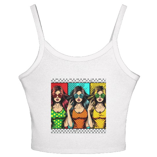 femmes sexy Women's Spaghetti Strap Tank Top