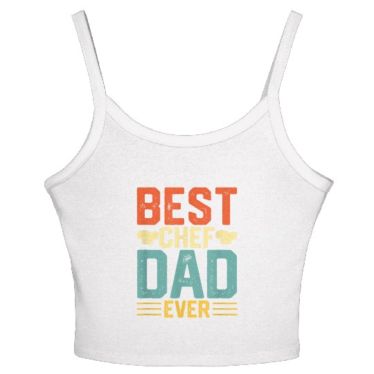 best lover fathers Cooking Women's Spaghetti Strap Tank Top