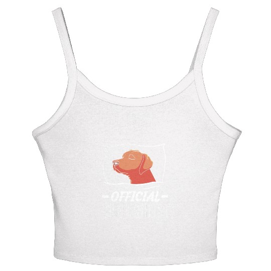 Rhodesian Ridgeback Dog Official Sleep Women's Spaghetti Strap Tank Top