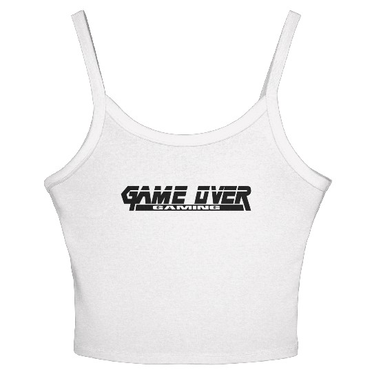 GameOverGaming Metal Gear Solid Black Parody Women's Spaghetti Strap Tank Top
