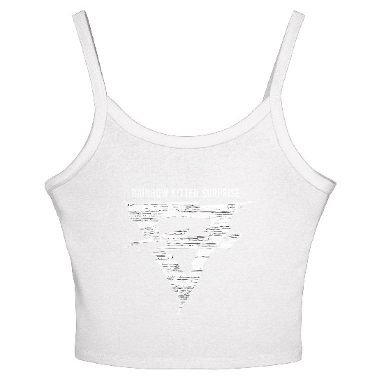 Rainbow Kitten Surprise Indie Band Tribute Women's Spaghetti Strap Tank Top