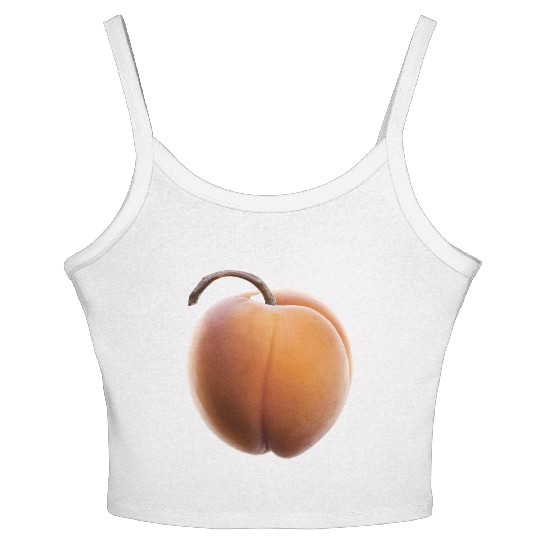 Apricot Realistic Women's Spaghetti Strap Tank Top