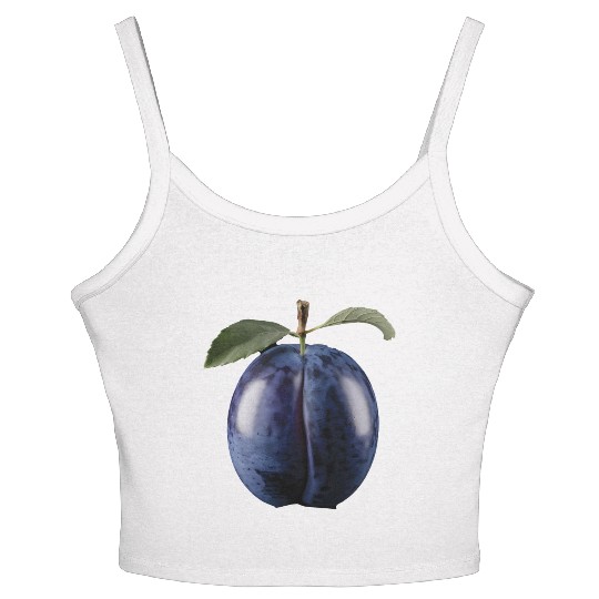 Blackberry Realistic Women's Spaghetti Strap Tank Top