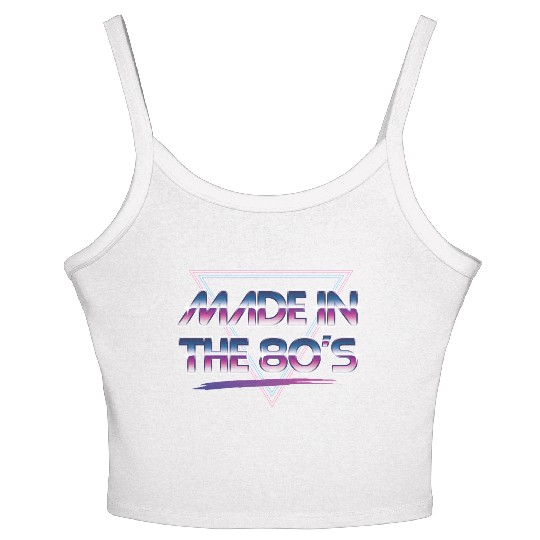 made in the 80s Women's Spaghetti Strap Tank Top