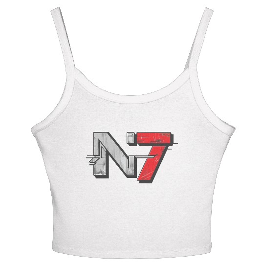 Mass Effect N7 Essential Women's Spaghetti Strap Tank Top