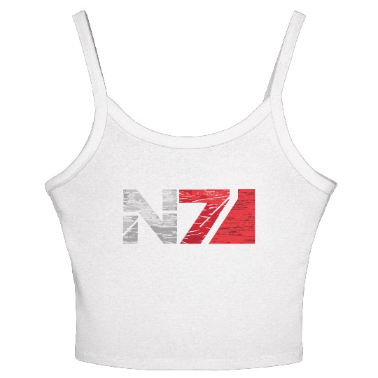Mass Effect N7 Essential Women's Spaghetti Strap Tank Top