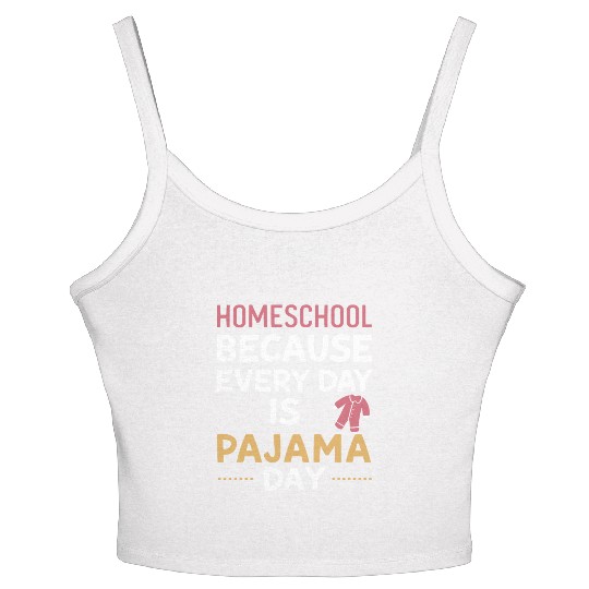 Embrace The Homeschool Journey With Your Women's Spaghetti Strap Tank Top