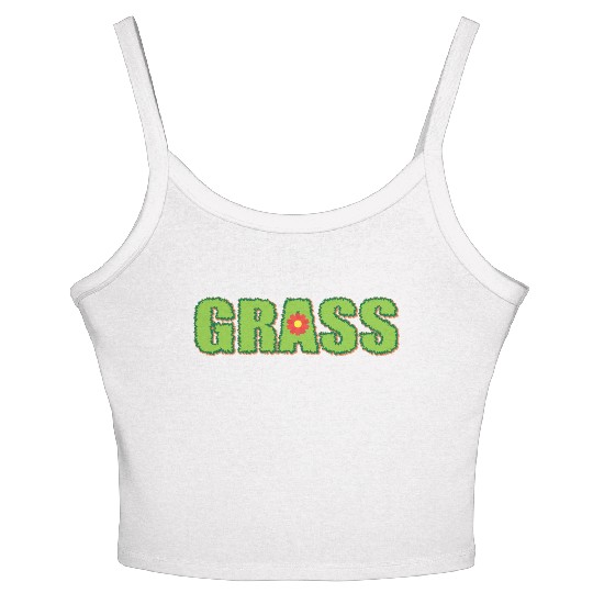 grass Women's Spaghetti Strap Tank Top