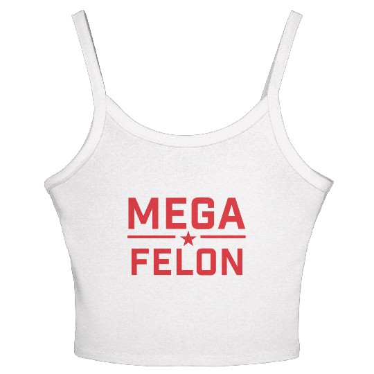 MEGA FELON Women's Spaghetti Strap Tank Top