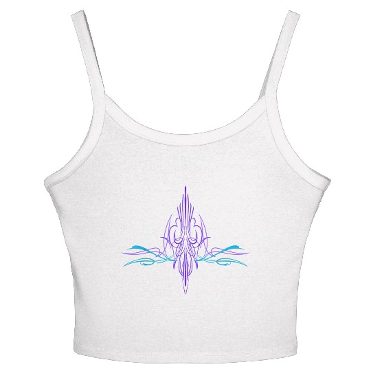 Pinstriping Hot Rod Pinstripes Women's Spaghetti Strap Tank Top