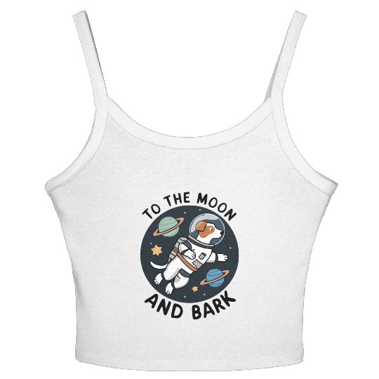 Moon And Bark Women's Spaghetti Strap Tank Top