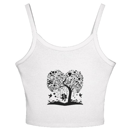 Joyful Celebrations for Friendship Day Women's Spaghetti Strap Tank Top