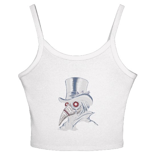 Plague Doctor Women's Spaghetti Strap Tank Top