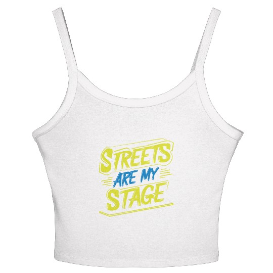 Epic Lyrical Battle of the Titans: Hip Hop Rap Women's Spaghetti Strap Tank Top