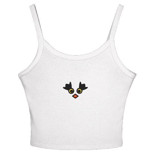 Angry bird Women's Spaghetti Strap Tank Top