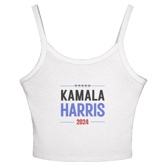Kamala Harris for President 2024 Women's Spaghetti Strap Tank Top