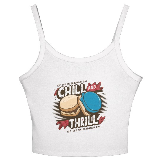 Ice Cream Chill Women's Spaghetti Strap Tank Top