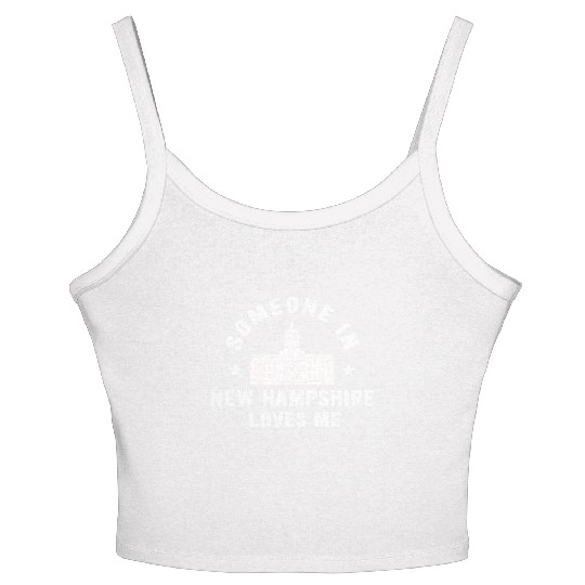 Someone In New Hampshire Loves Me Women's Spaghetti Strap Tank Top