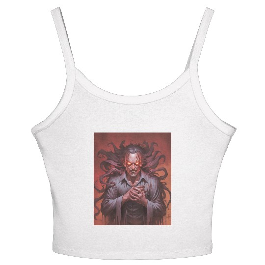 Halloween Night, Trick or Treat, Fright Night Women's Spaghetti Strap Tank Top