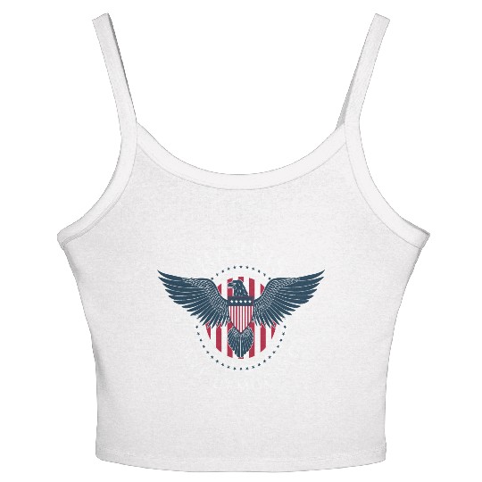 Kamala Harris Save Democracy Vote 2024 Women's Spaghetti Strap Tank Top