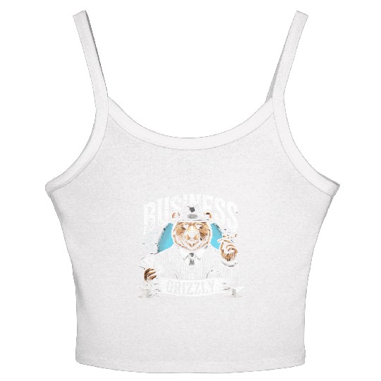Mobster Gangster Mafia Organized Crime Boss Women's Spaghetti Strap Tank Top