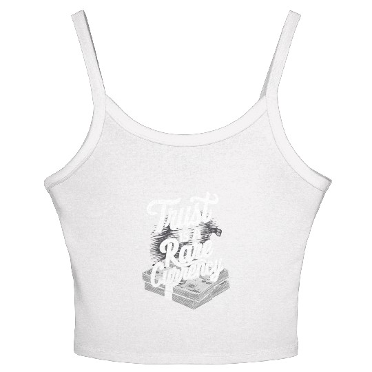 Mobster Gangster Mafia Organized Crime Boss Women's Spaghetti Strap Tank Top
