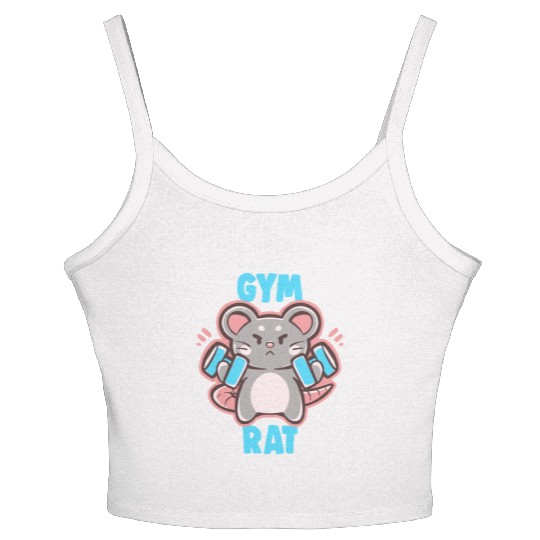 Gym Rat Women's Spaghetti Strap Tank Top