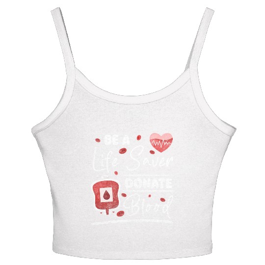 Blood Thank You Women's Spaghetti Strap Tank Top