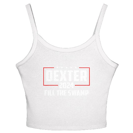 Dexter 2024 Fill The Swamp Women's Spaghetti Strap Tank Top