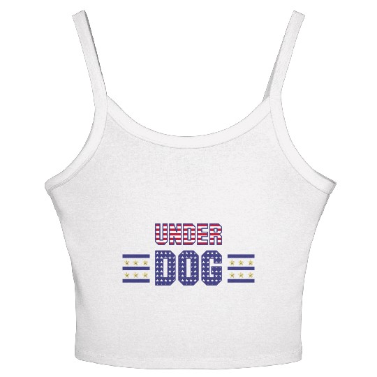Kamala Harris UnderDog 2024 Presidential Election Women's Spaghetti Strap Tank Top