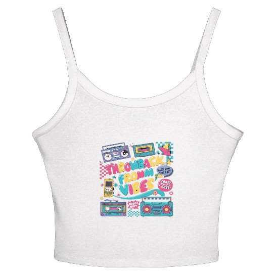 Early 90s and 2000s | Y2K fashion Women's Spaghetti Strap Tank Top