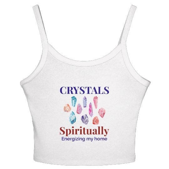 Crystal Collecting Rock Hunting Mineral Collector Women's Spaghetti Strap Tank Top